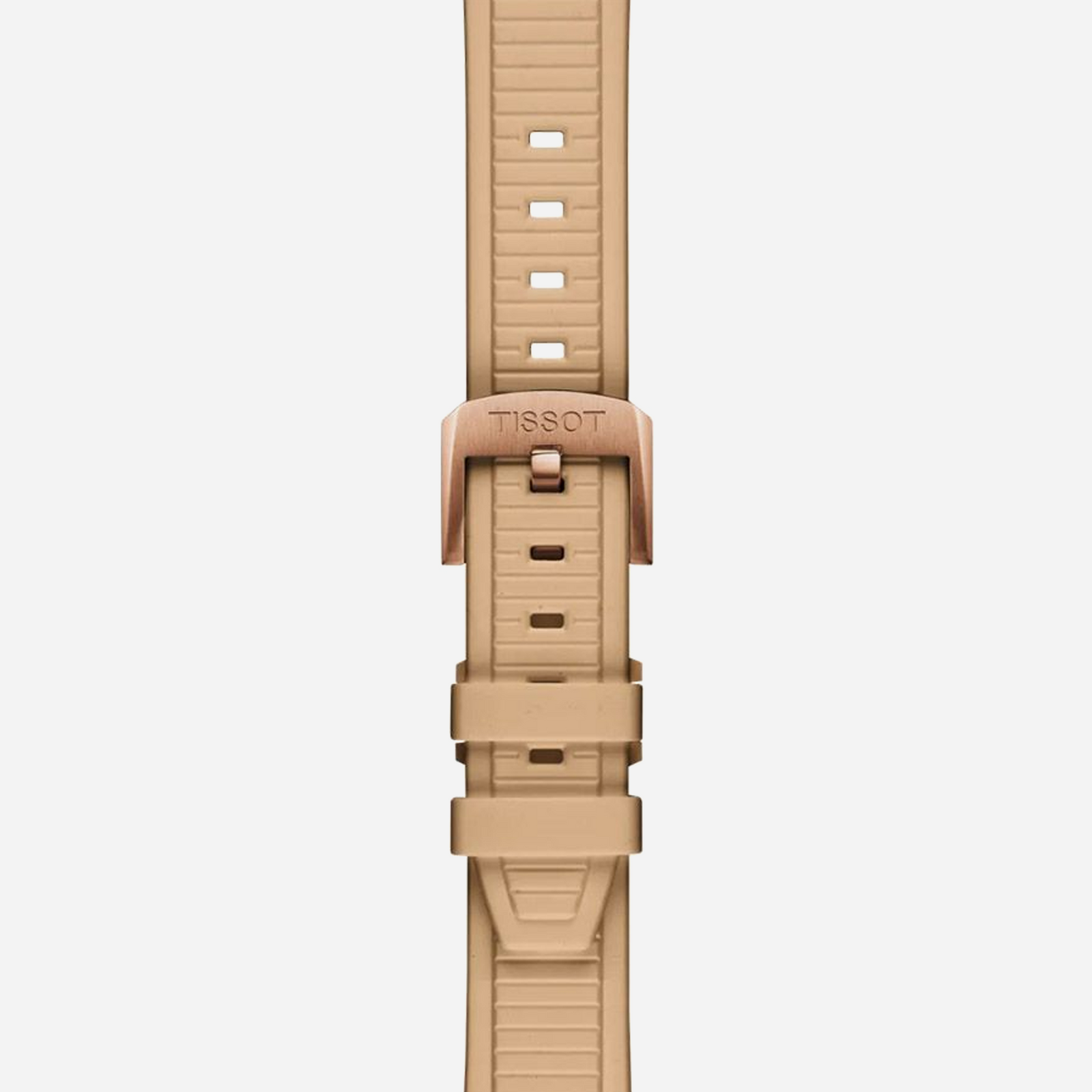 Tissot T-Race 38 mm Nude Dial Synthetic Strap Watch WMNS