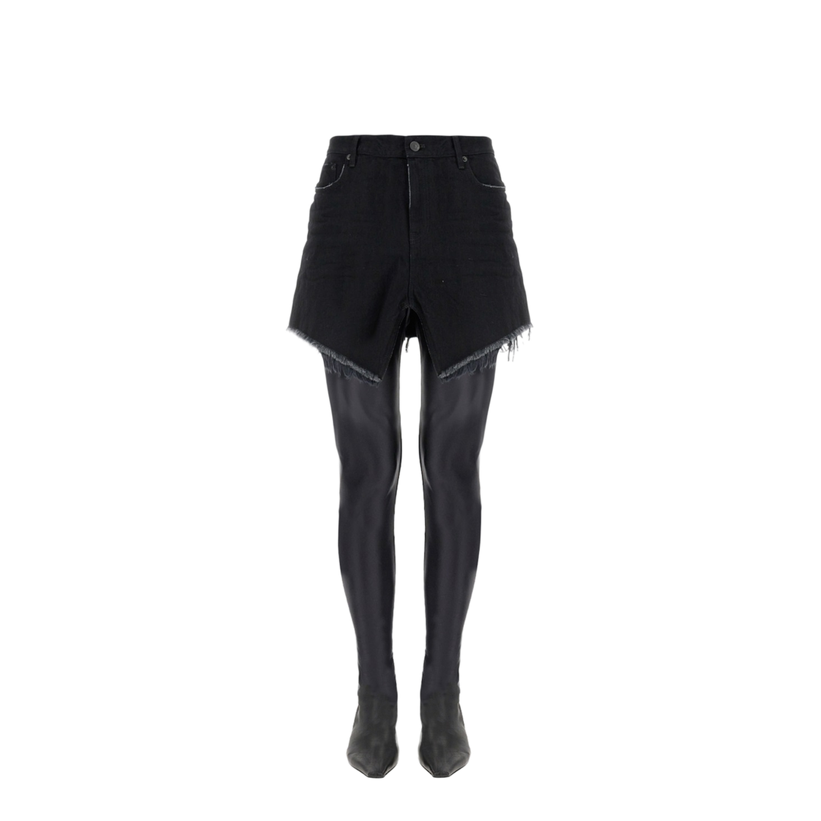 Mini Cut-Up Skirt