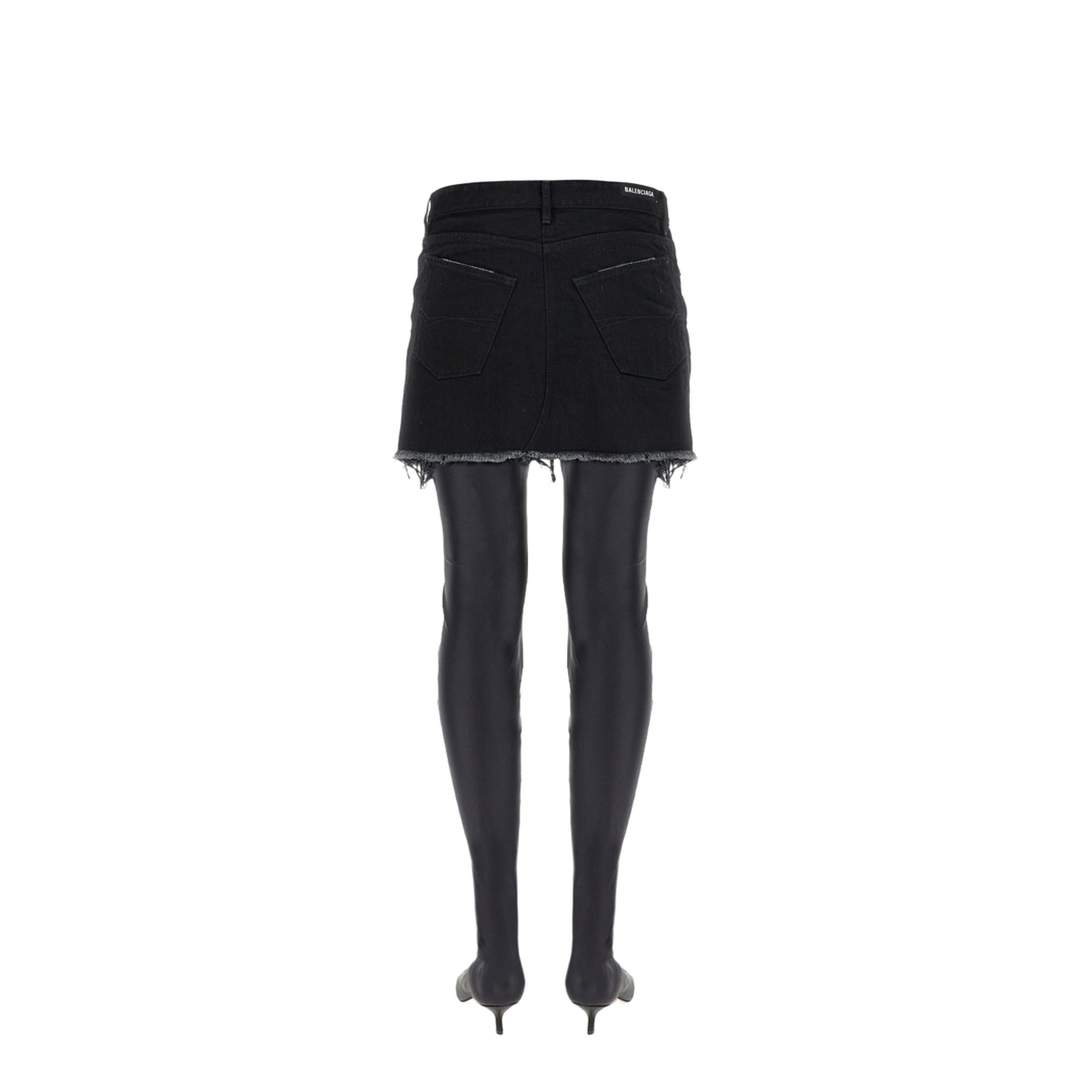 Mini Cut-Up Skirt