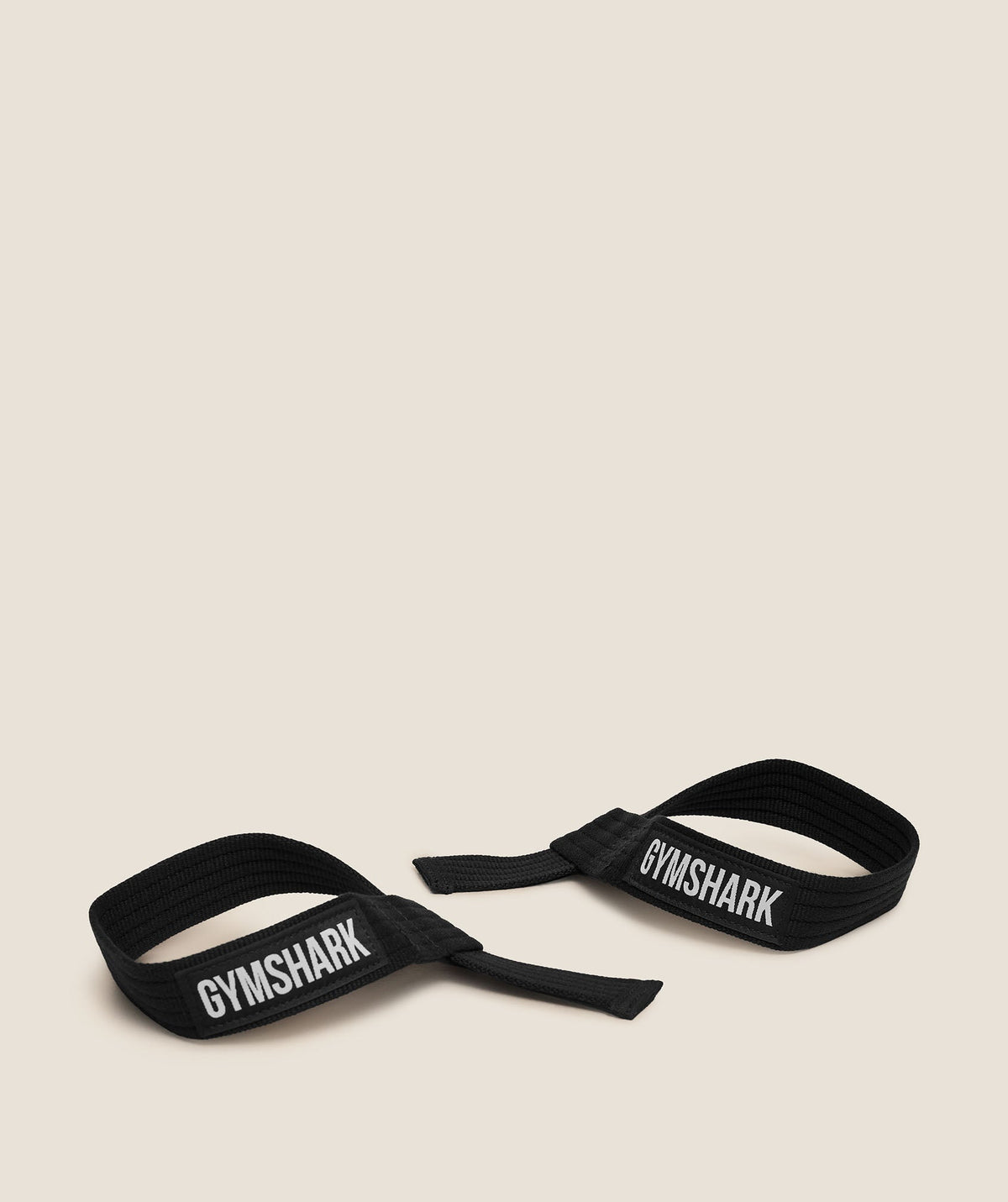 Women's Gymshark Cotton Lifting Straps Gs Black