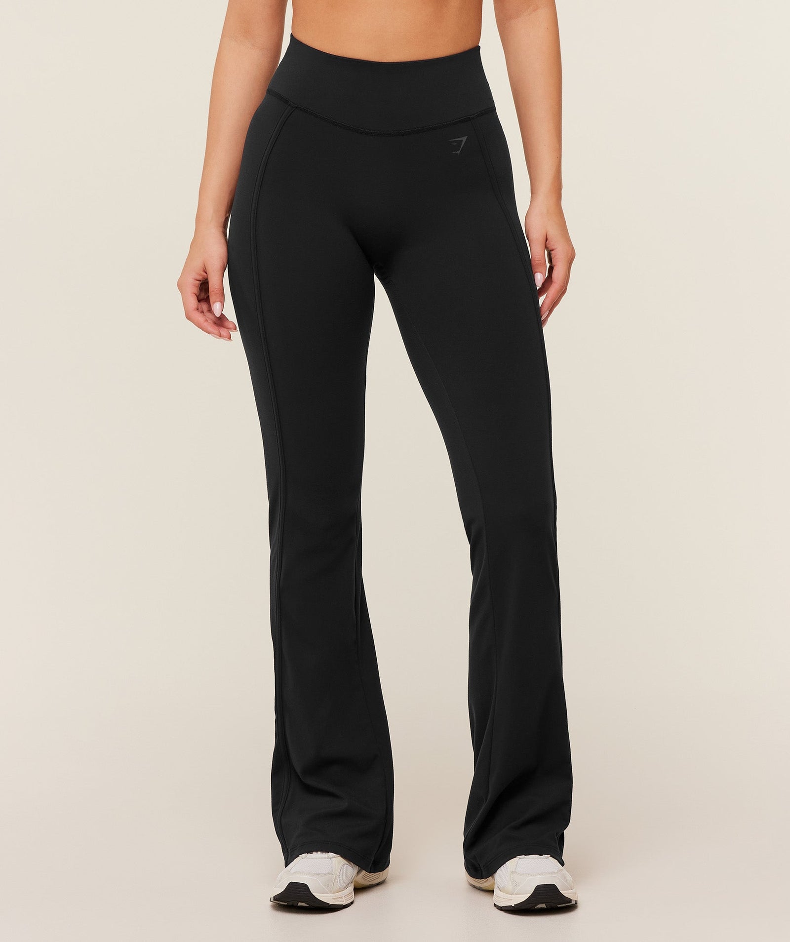 Women's Gymshark Corset Flare Leggings Gs Black
