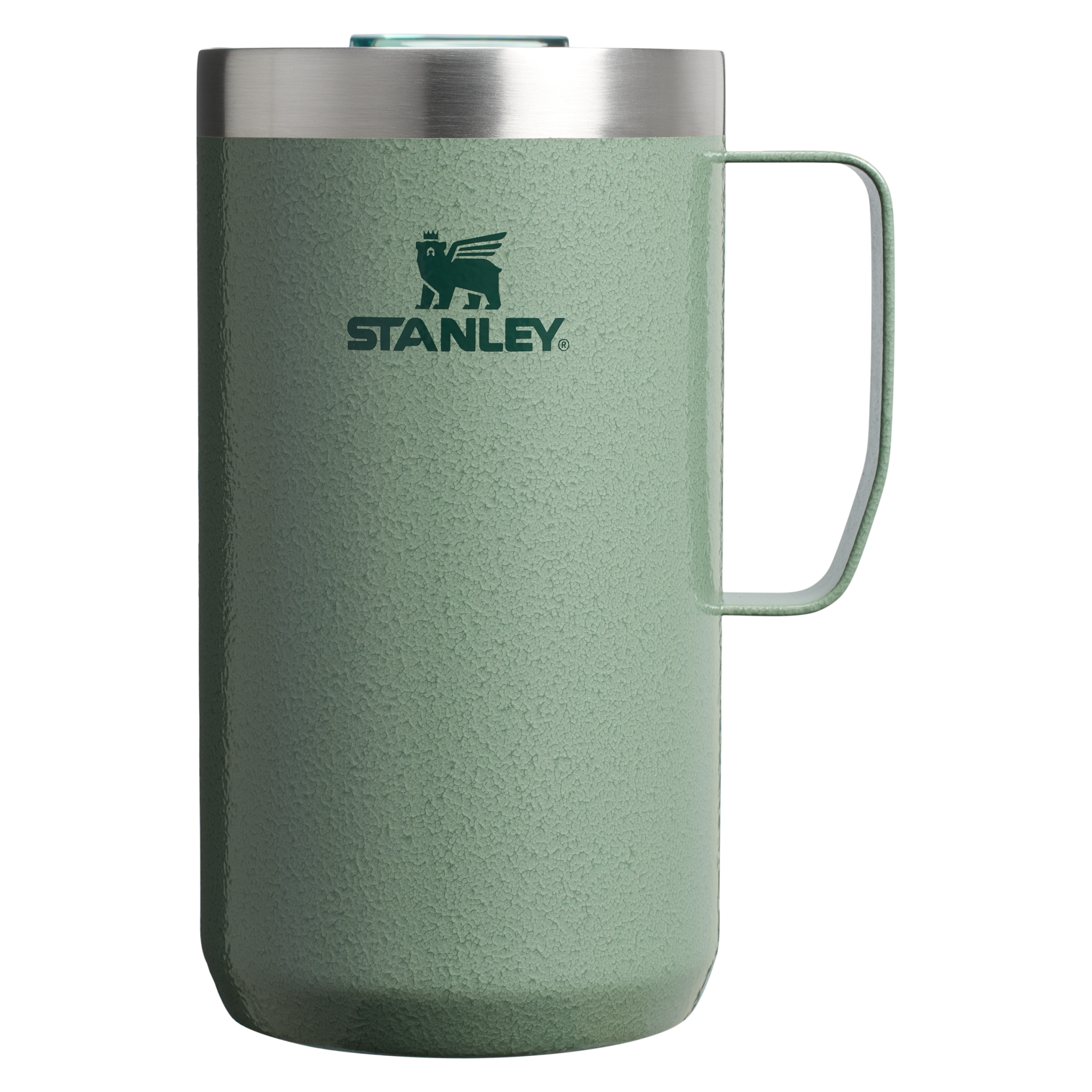 Stanley Stanley The Stay-Hot Camp Mug 24 OZ Hammertone Green
