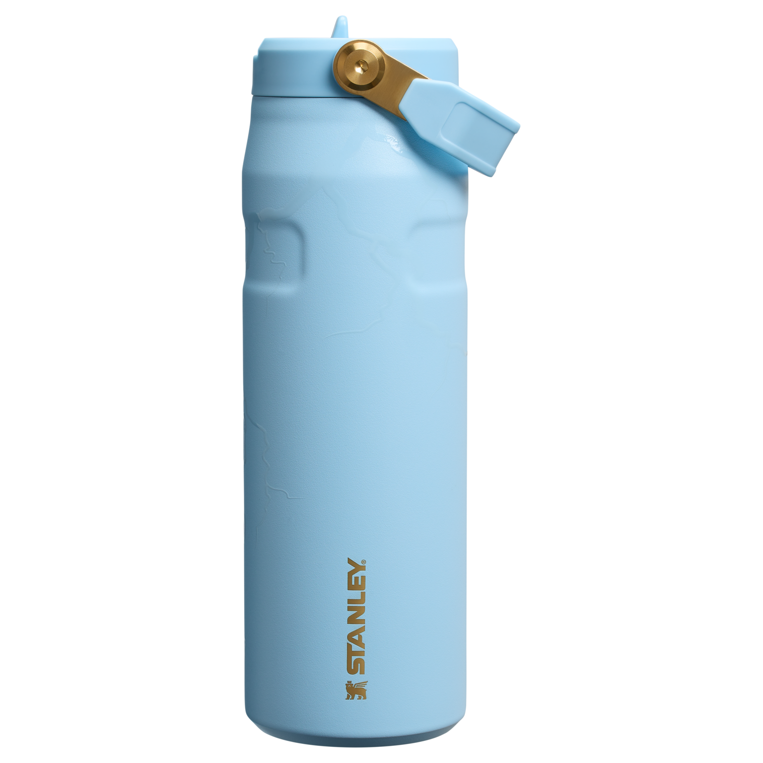 Stanley The Messi x Stanley IceFlow Flip Straw 2.0 Bottle Messi Striker Blue