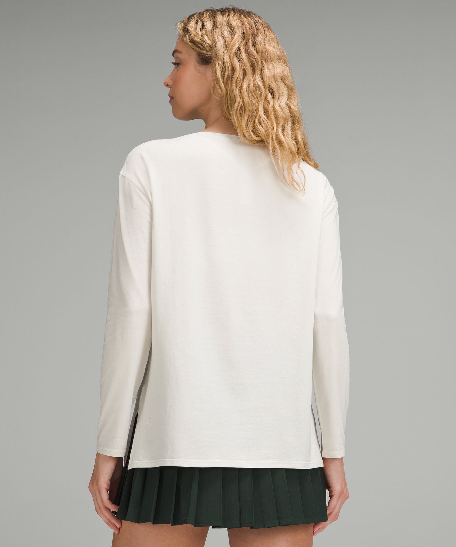 Lululemon Women's Relaxed-Fit Boatneck Long-Sleeve Shirt