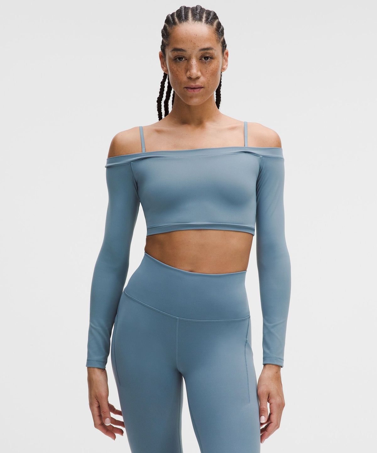 Lululemon Women's Wunder Train Off-Shoulder Long-Sleeve Shirt