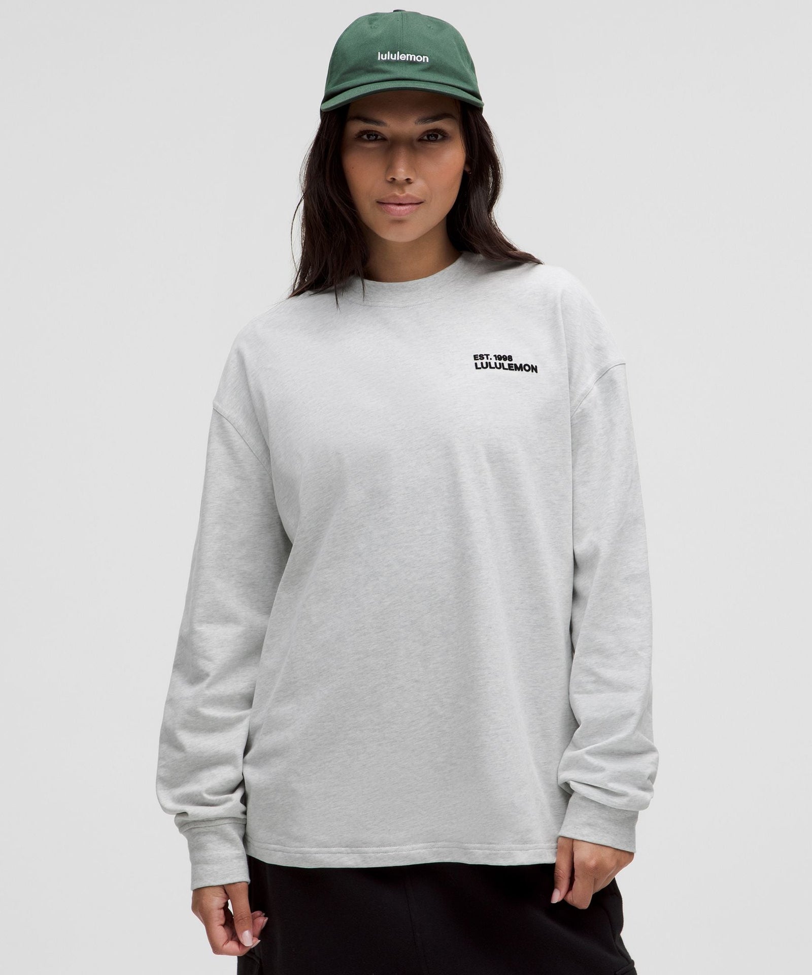 Lululemon Women's Heavyweight Cotton Crewneck Long-Sleeve Shirt