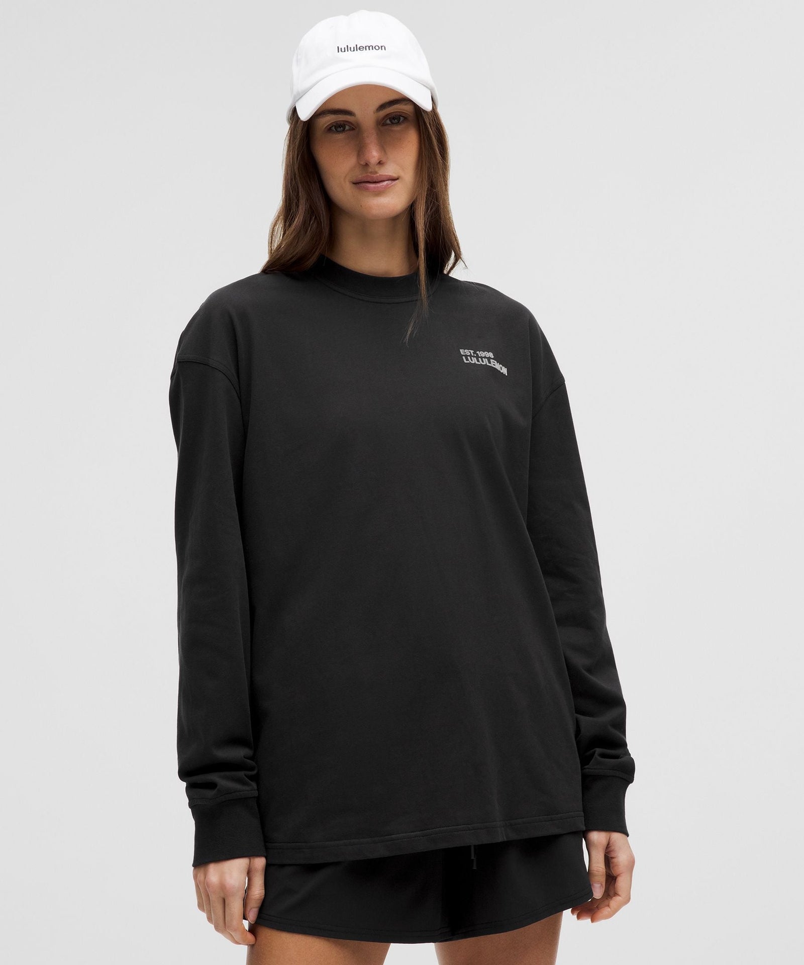 Lululemon Women's Heavyweight Cotton Crewneck Long-Sleeve Shirt