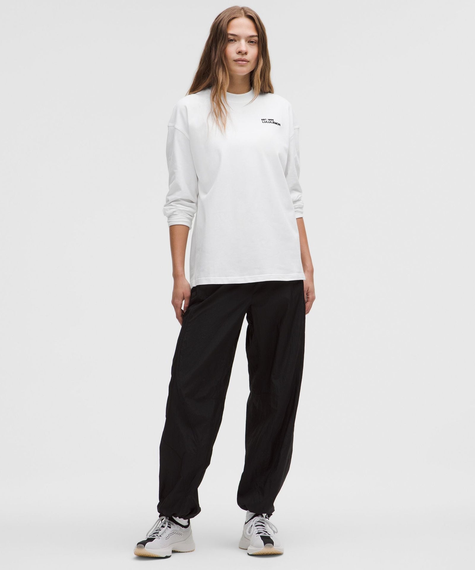 Lululemon Women's Heavyweight Cotton Crewneck Long-Sleeve Shirt