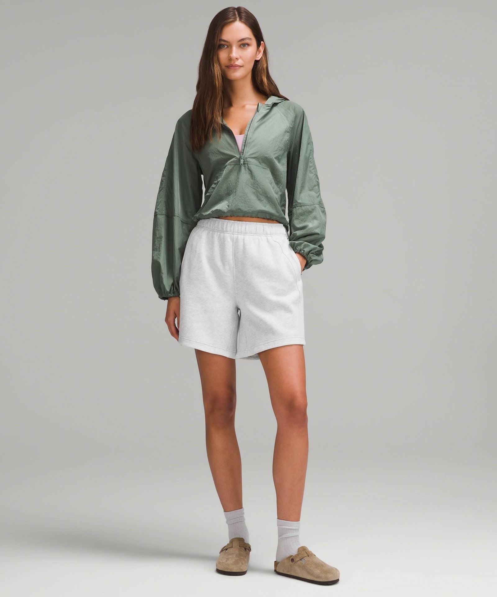 Lululemon Women's Scuba Mid-Rise Oversized Short 7"