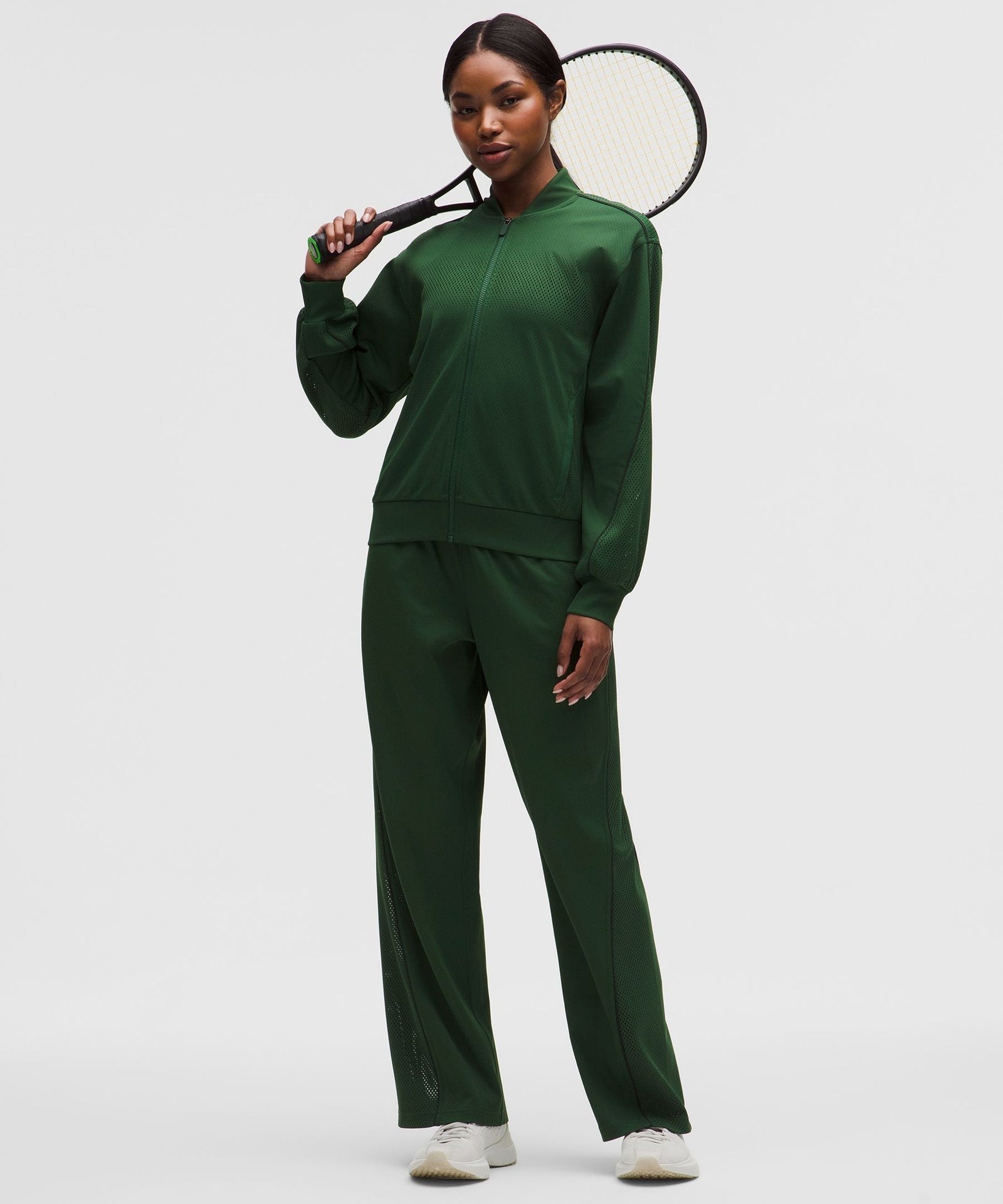 Lululemon Women's Engineered Knit Mesh Tennis Jacket