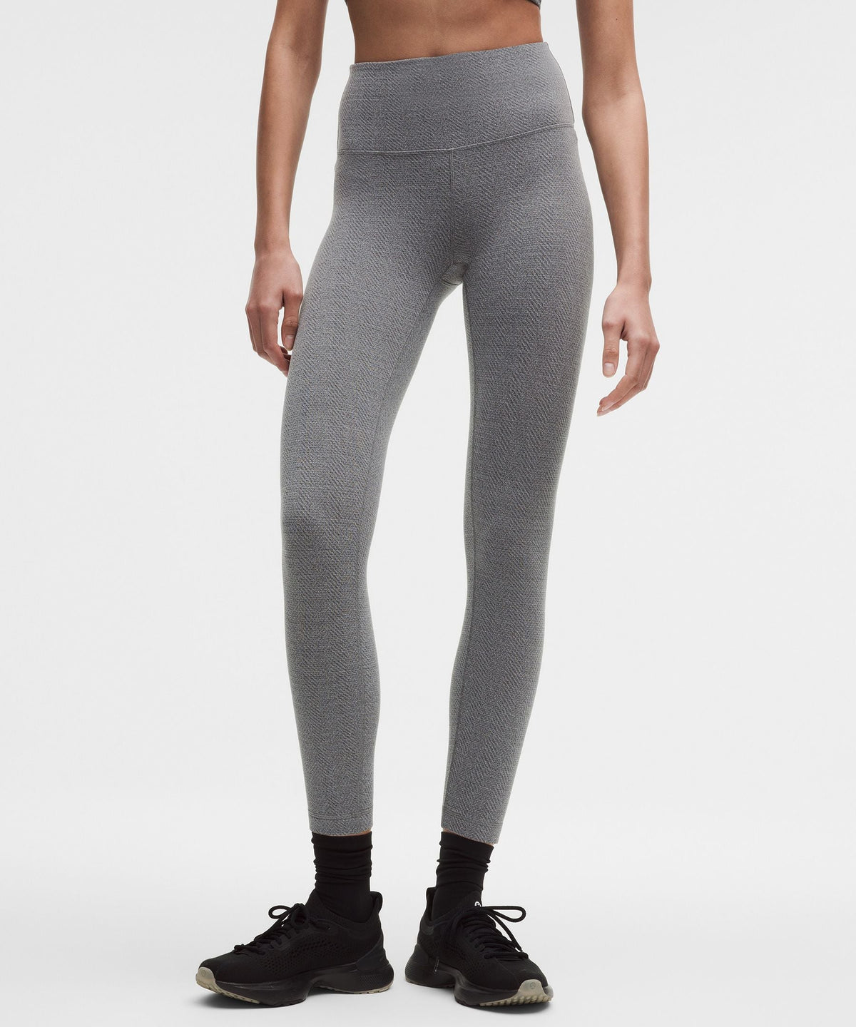 Lululemon Women's Wunder Train High-Rise Tight 25" *Herringbone