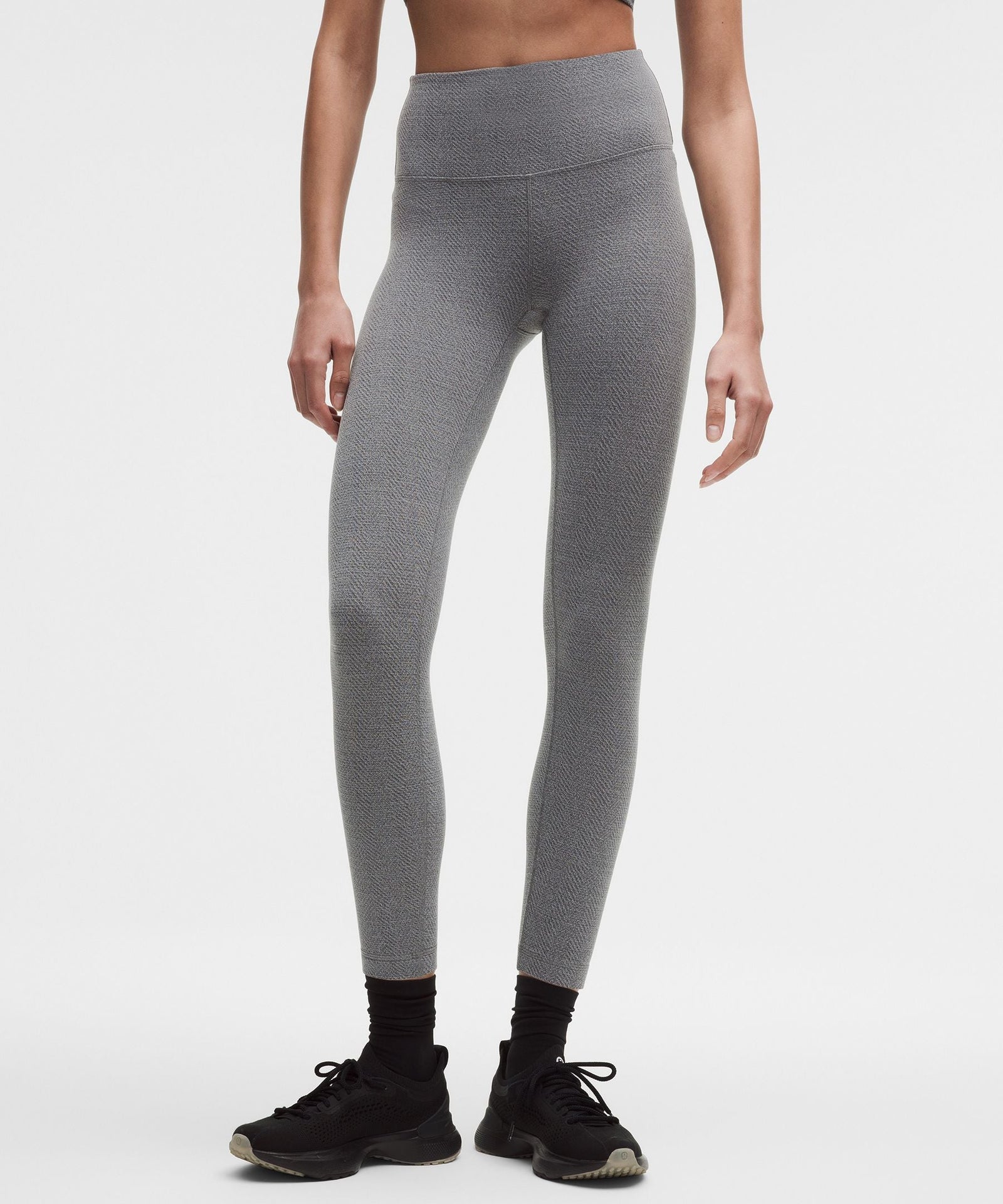 Lululemon Women's Wunder Train High-Rise Tight 25" *Herringbone