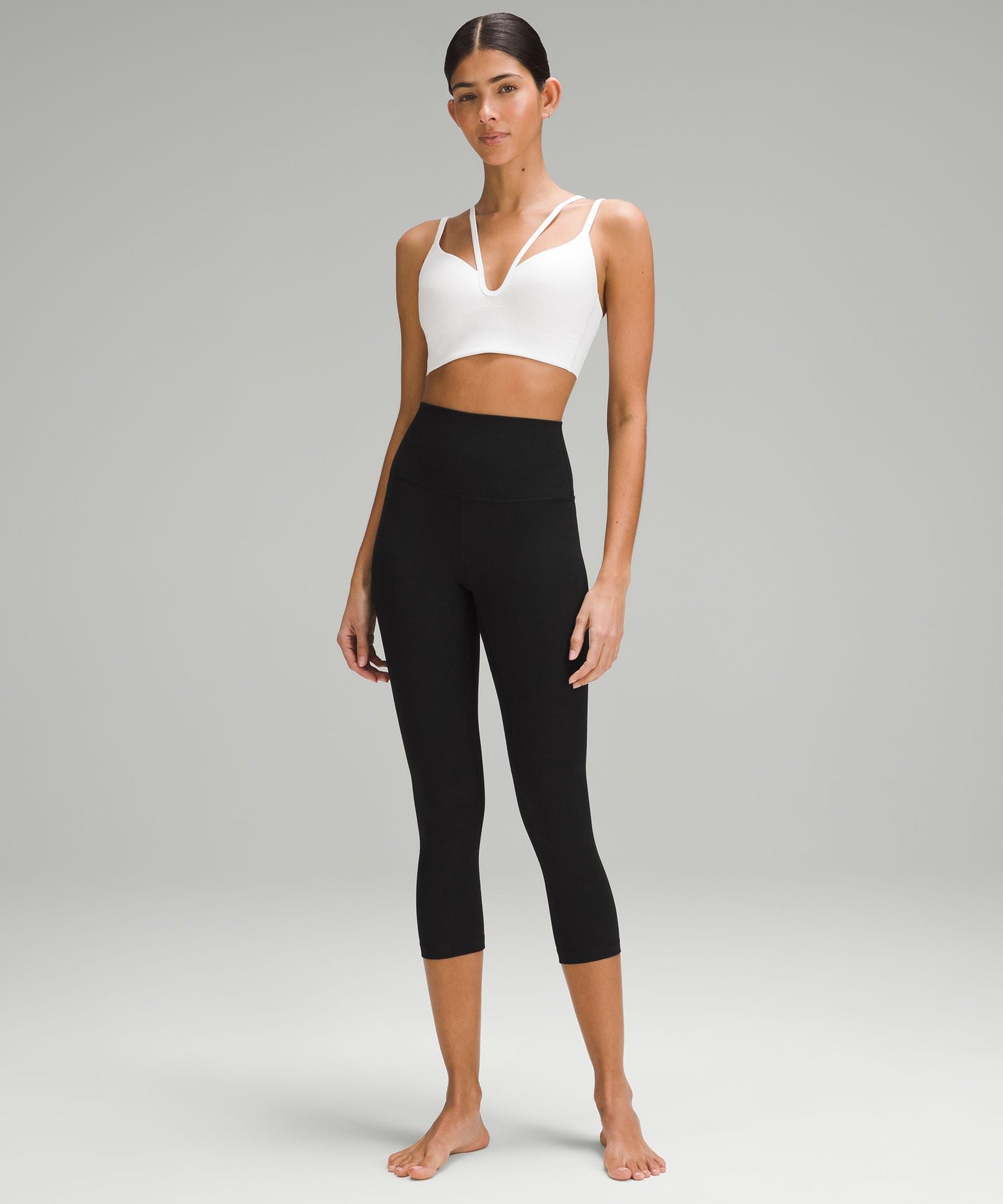 Lululemon Women's lululemon Align™ High-Rise Ribbed Crop 23"
