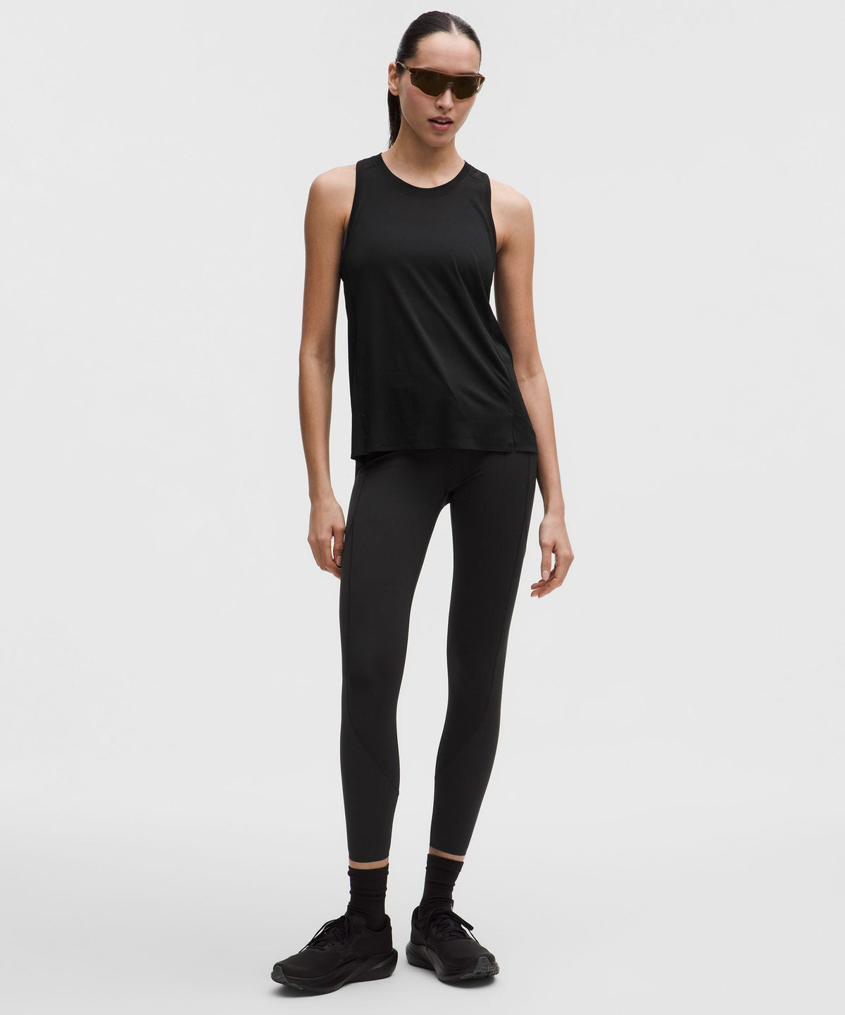 Lululemon Women's Fast and Free Singlet *Perforated Stripe