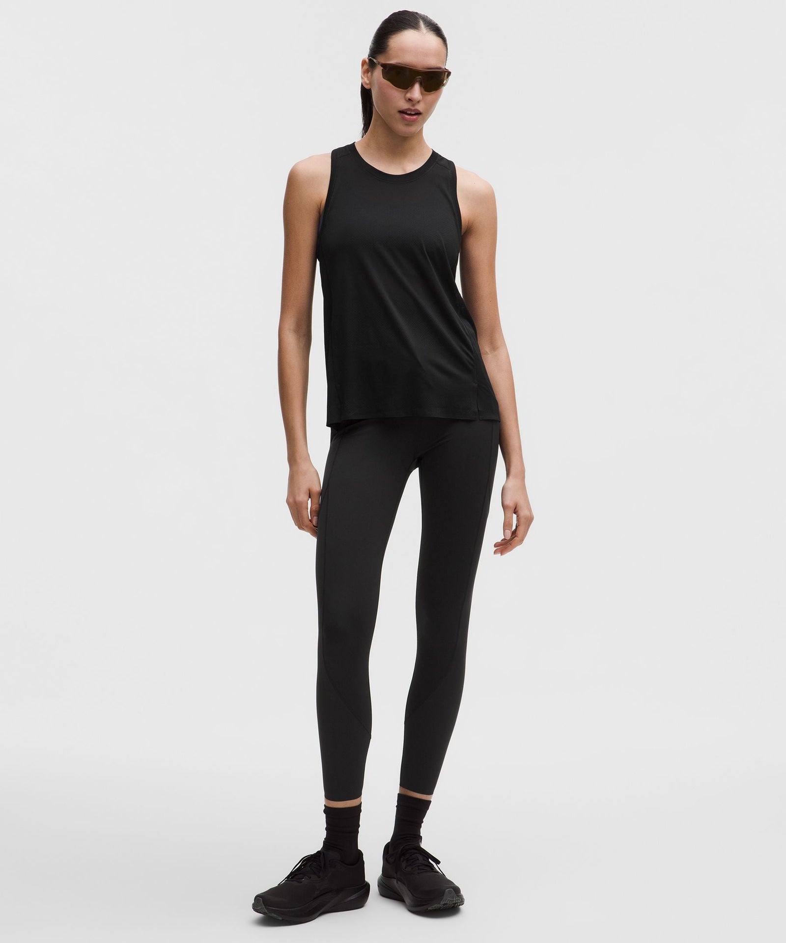 Lululemon Women's Fast and Free Singlet *Perforated Stripe