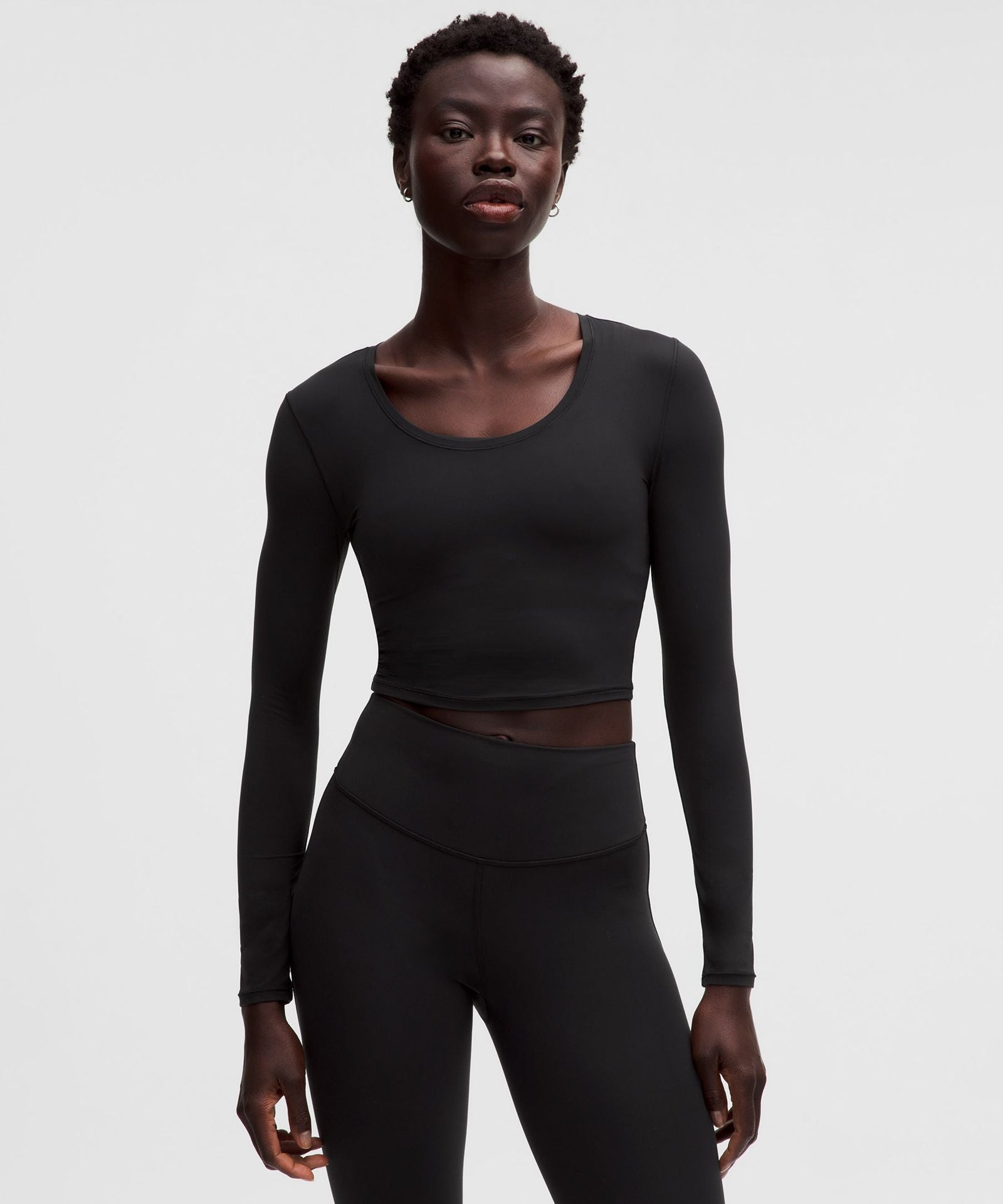 Lululemon Women's Unrestricted Power Cropped Long-Sleeve Shirt