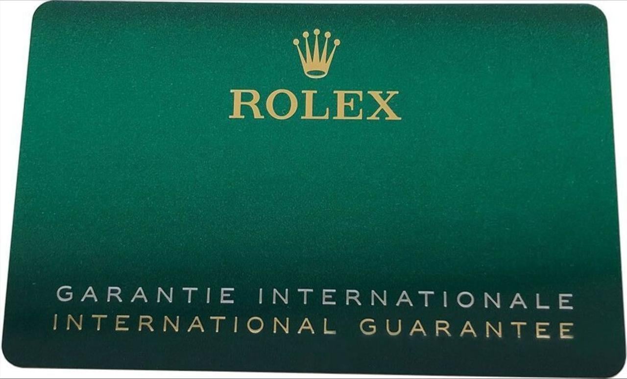 Rolex Oyster Perpetual Silver Dial Gold Accent 36mm Stainless Steel Women's Watch 126000-0001 Full Complete Set