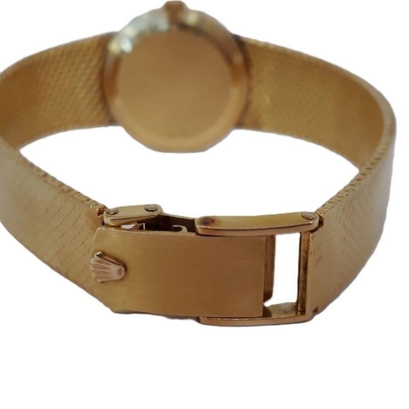 Rolex Geneva Cellini Yellow Gold 18 K Women's Watch 26mm 16.32