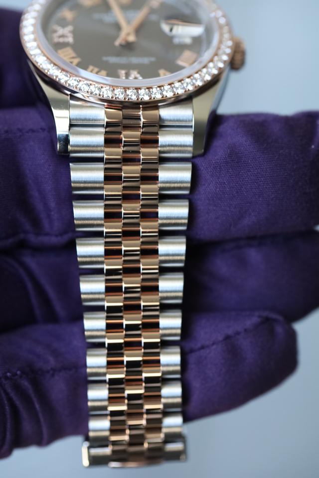Rolex NEW Ladies Datejust 36 Diamond Bezel 6&9