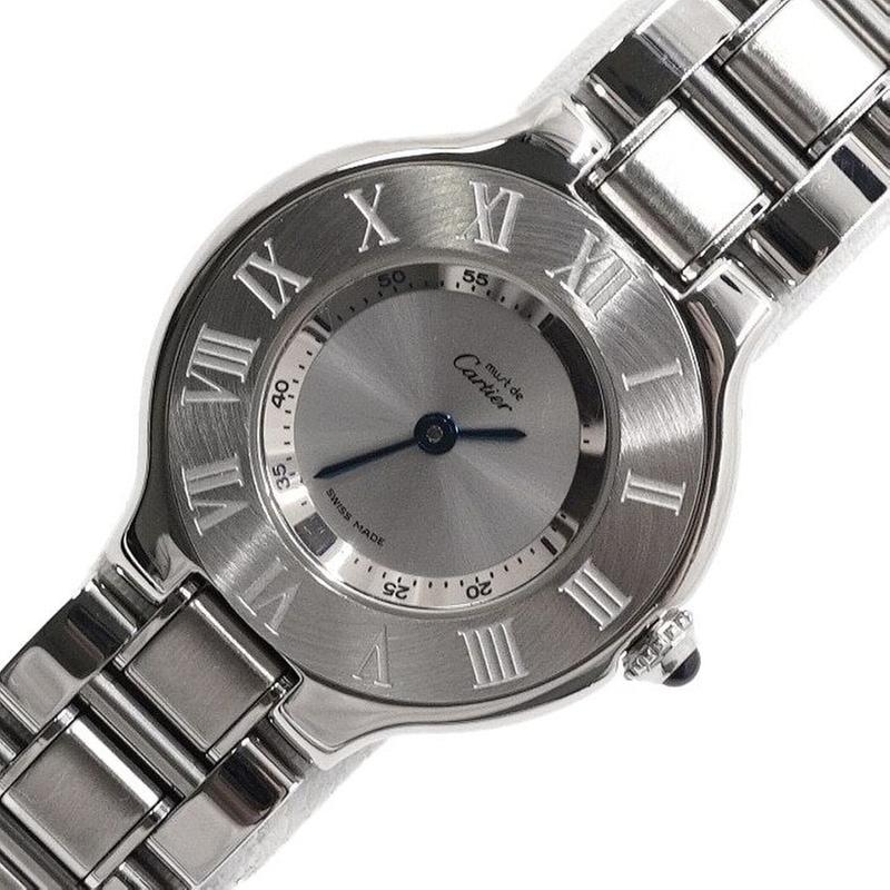 Cartier 21 Must de Cartier Small Women's Watch W10109 T2 28mm