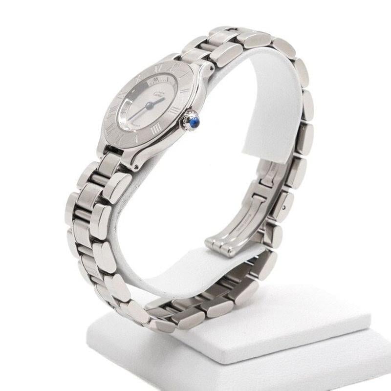 Cartier 21 Must de Cartier Small Women's Watch W10109 T2 28mm