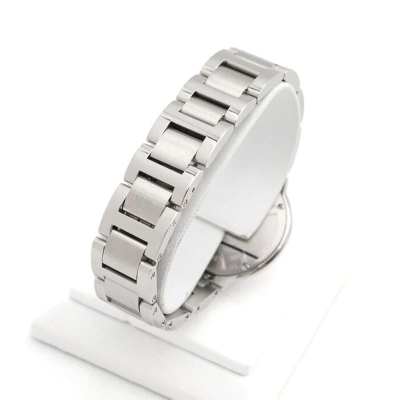 Cartier Ballon Bleu 28mm Small 28 MM Steel Band Quartz Women's Watch W69018 Z4