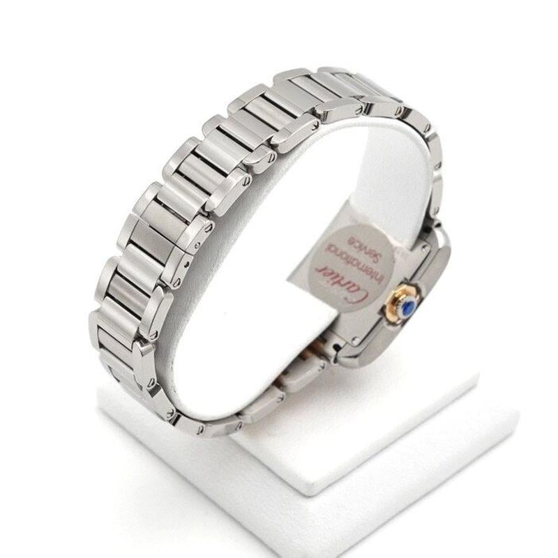 Cartier Tank Anglaise18 K Gold Combination Tank Anglaise Small Quartz Women's Watch W5310046