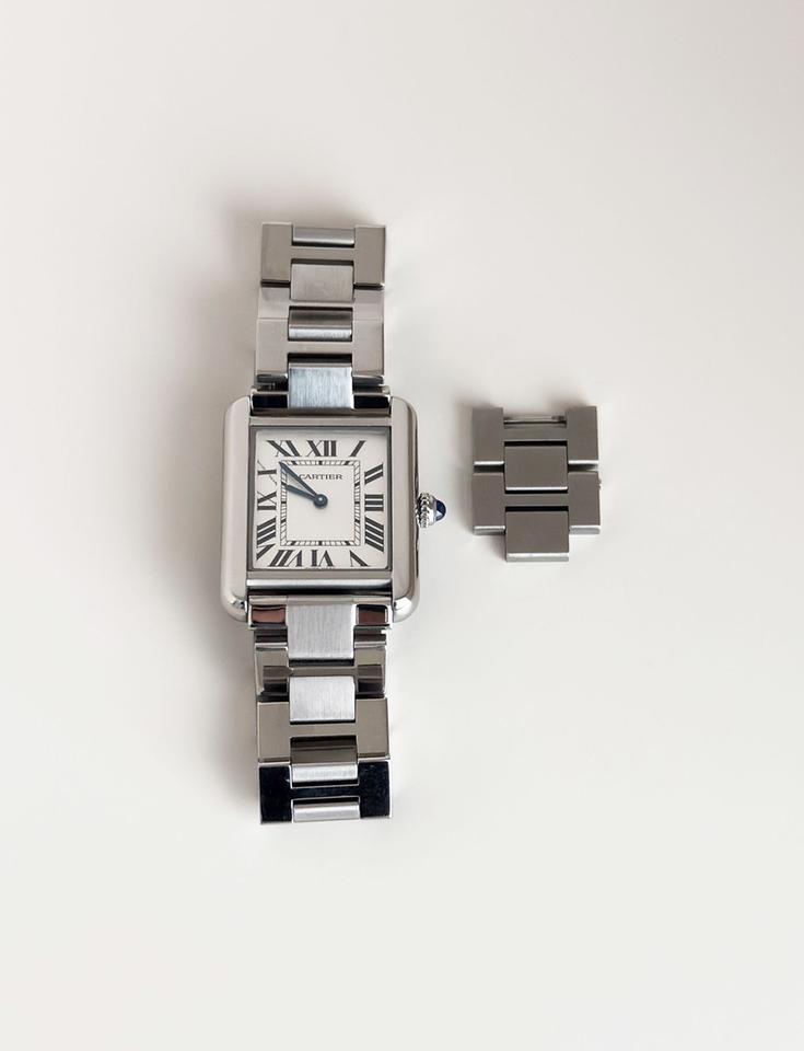 Cartier Tank Solo Steel SM Size Women's Watch