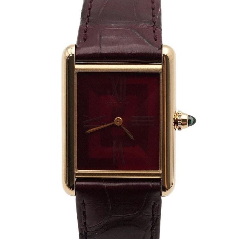 Cartier Leather Band Manual Women's Watch aa54890