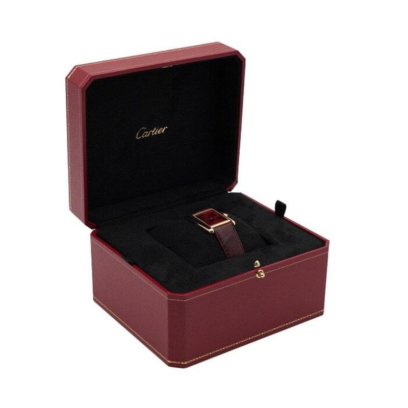 Cartier Leather Band Manual Women's Watch aa54890