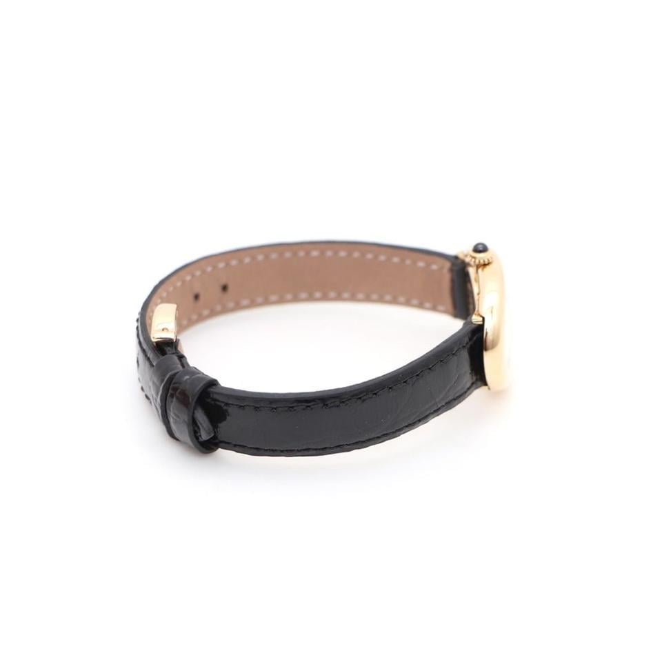 Cartier Yellow Gold Benoit Leather Band Women's Watch 42828996