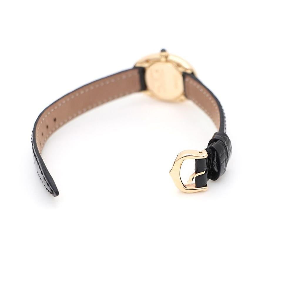 Cartier Yellow Gold Benoit Leather Band Women's Watch 42828996
