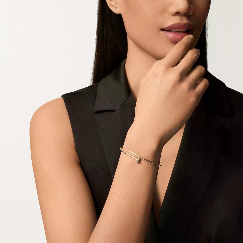 Cartier JUSTE UN CLOU BRACELET SMALL MODEL DIAMONDS New 2025