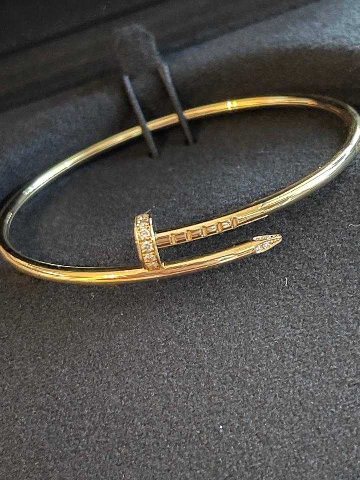 Cartier JUSTE UN CLOU BRACELET SMALL MODEL DIAMONDS New 2025