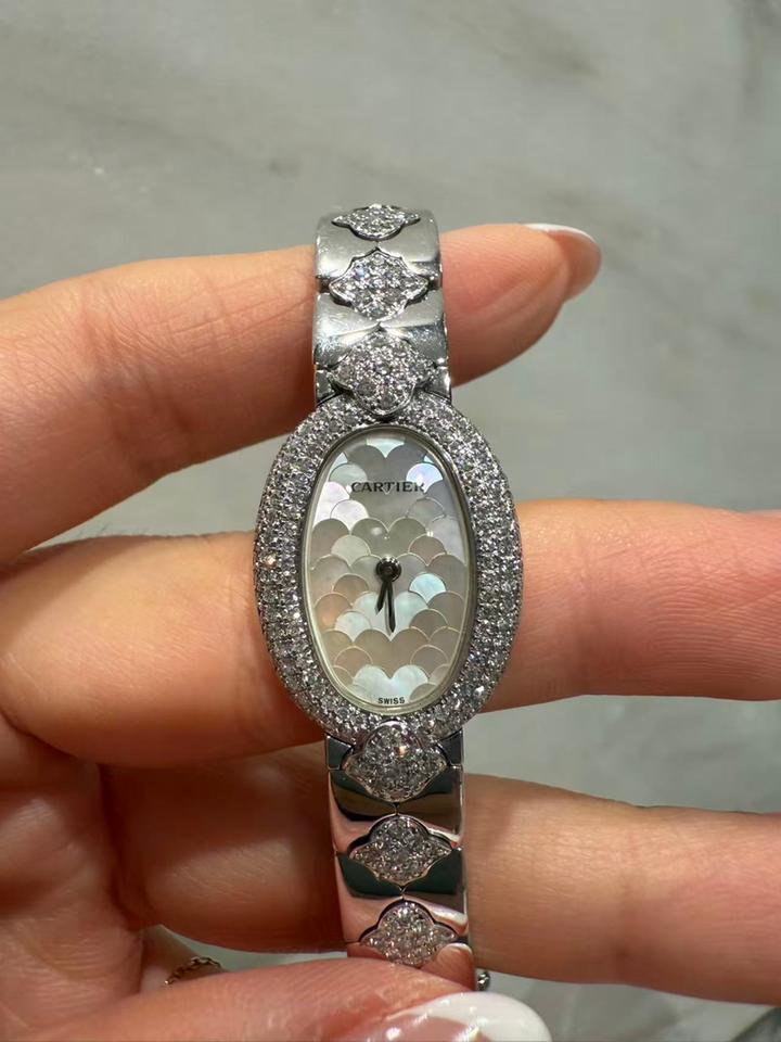 Cartier Mother of pearl Cartier Mother of Pearl and Diamond