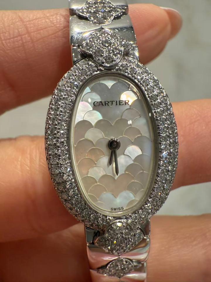 Cartier Mother of pearl Cartier Mother of Pearl and Diamond