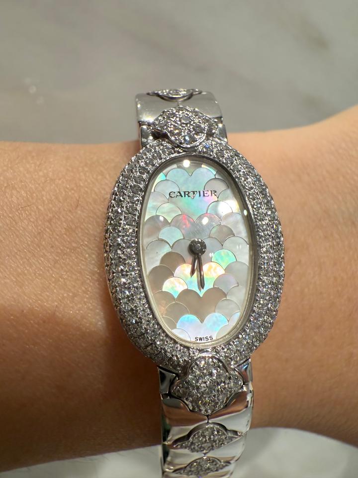 Cartier Mother of pearl Cartier Mother of Pearl and Diamond