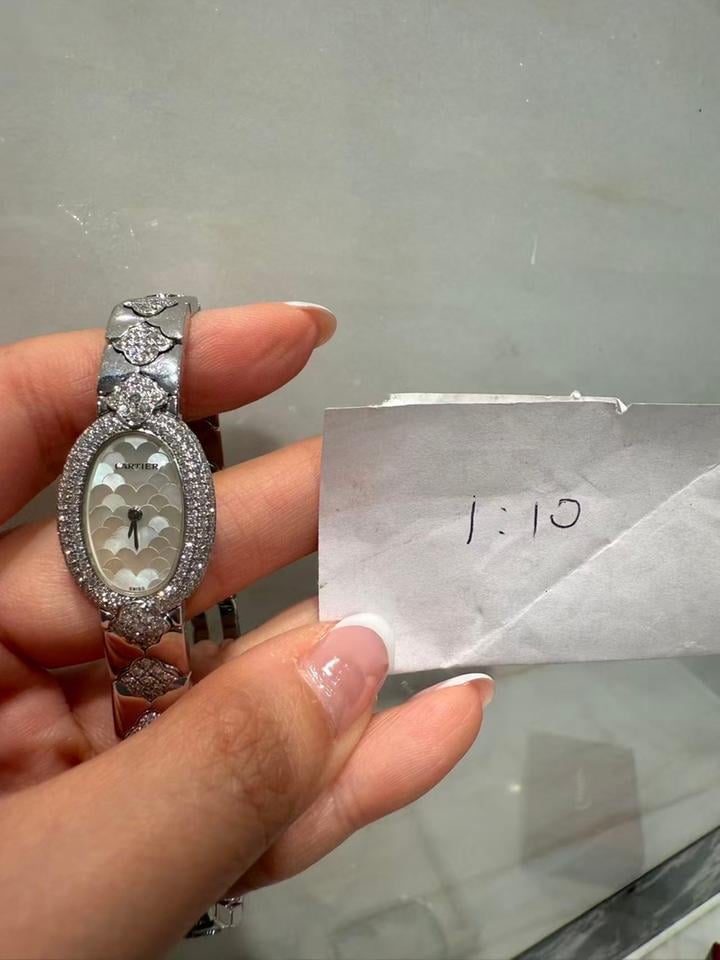 Cartier Mother of pearl Cartier Mother of Pearl and Diamond