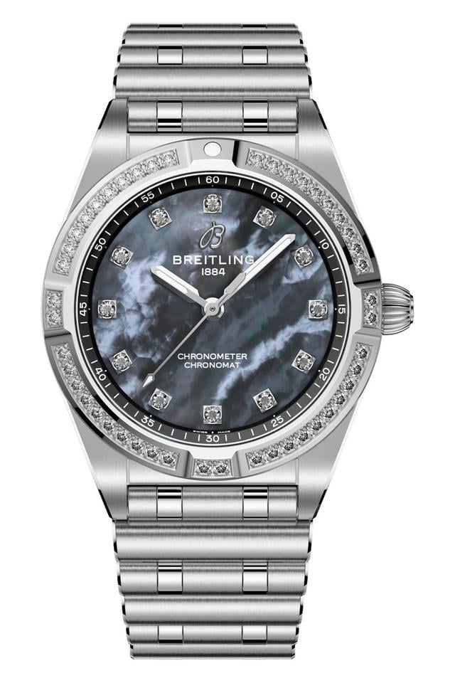 Breitling Chronomat28 MM Mother Of Pearl Dial Women's Watch A72310531 G1 A1