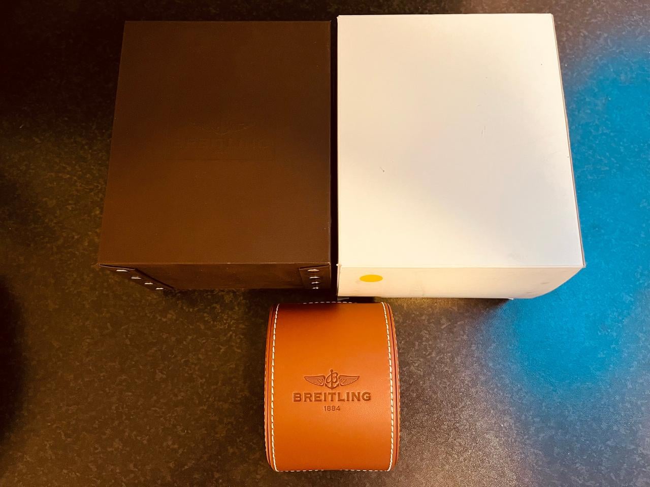 Breitling Starliner Gold/diamonds/mother of pearl - ladies watch