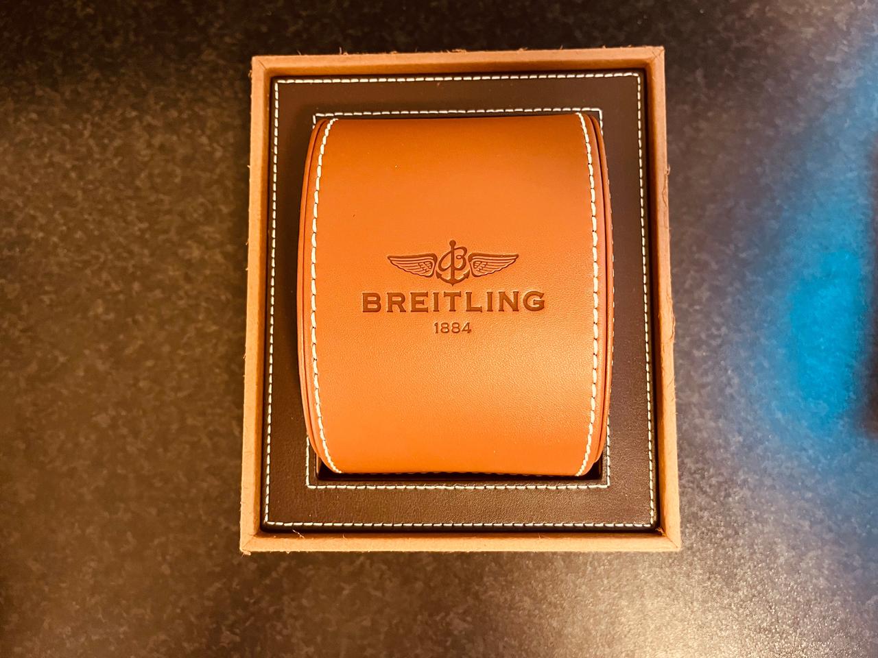 Breitling Starliner Gold/diamonds/mother of pearl - ladies watch