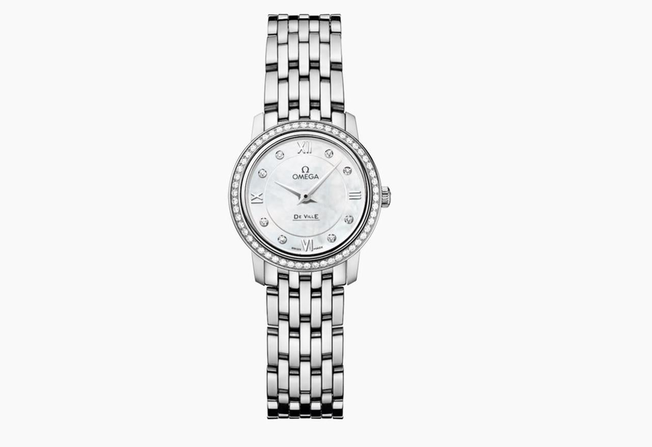 Omega De Ville Prestige Quartz 24.4mm Women's Watch 424.15.24.60.55.001