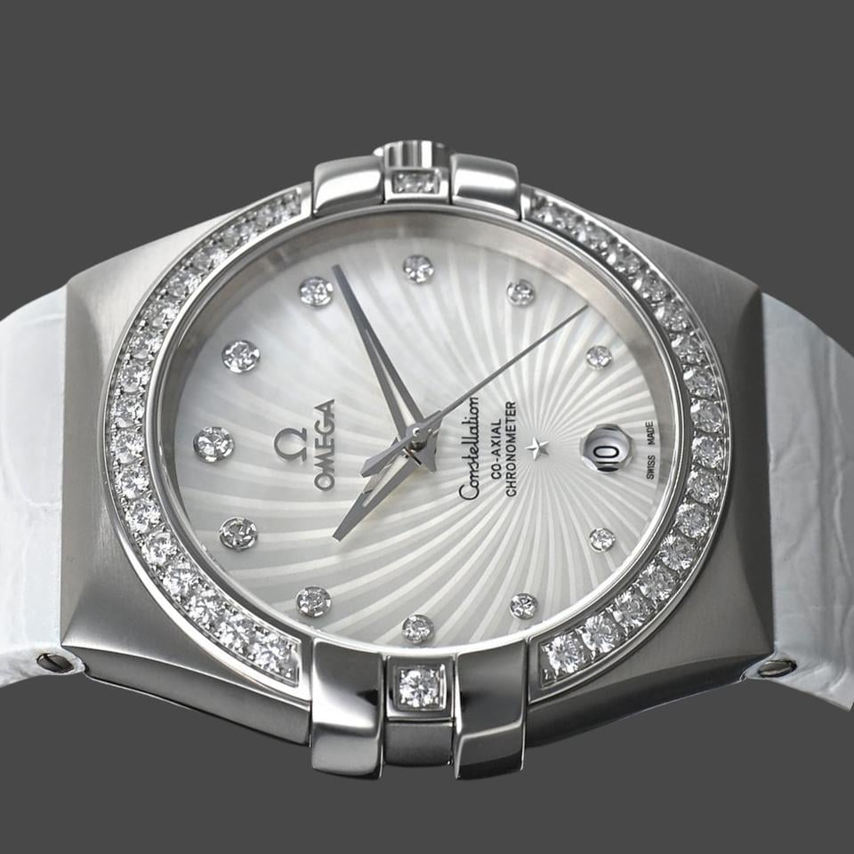 Omega Constellation Ladies Steel / 35 mm / Box&Papers / 123.18.35.20.55.001