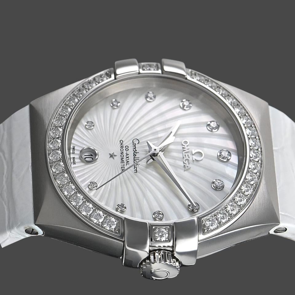 Omega Constellation Ladies Steel / 35 mm / Box&Papers / 123.18.35.20.55.001