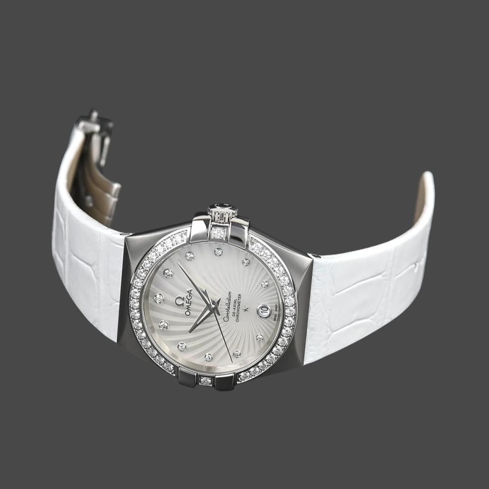 Omega Constellation Ladies Steel / 35 mm / Box&Papers / 123.18.35.20.55.001