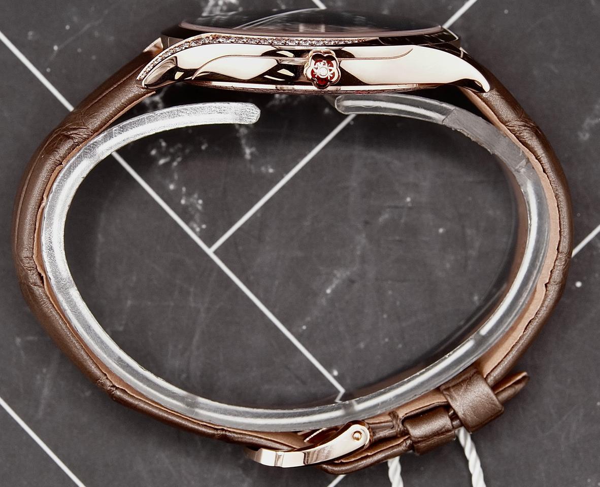 Omega De Ville Trésor36mm 18k Rose Gold Ladies Watch 428.58.36.60.13.001