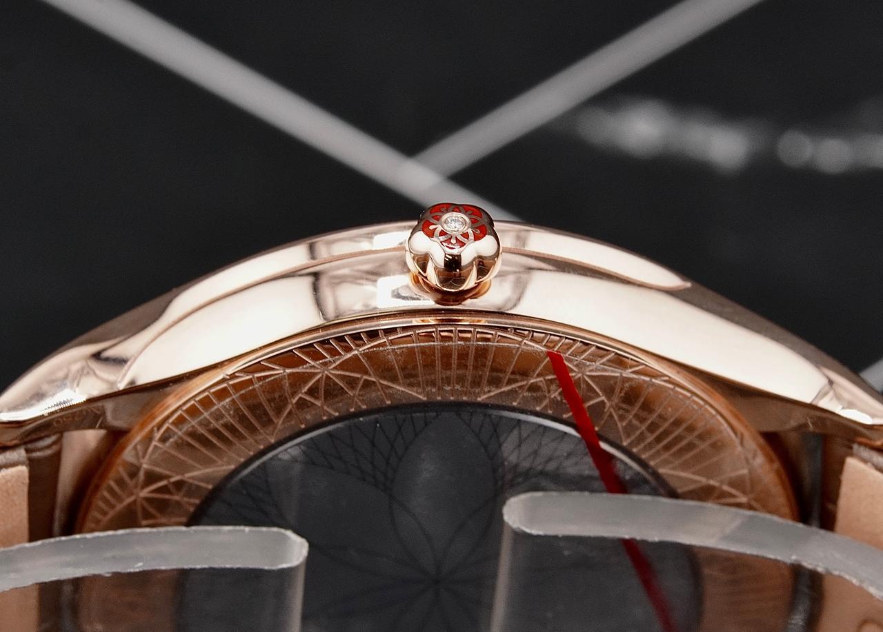 Omega De Ville Trésor36mm 18k Rose Gold Ladies Watch 428.58.36.60.13.001