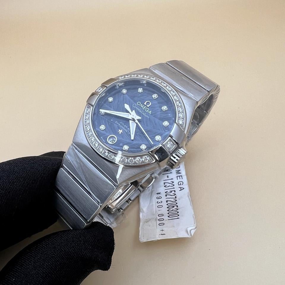 Omega Constellation Ladies CO‑AXIAL CHRONOMETER 27 MM ladies watch 123.15.27.20.53.001