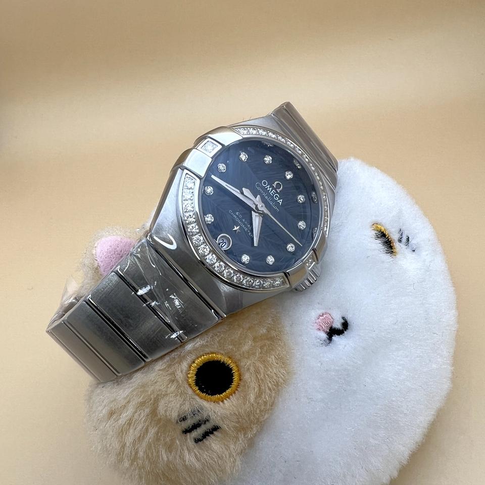 Omega Constellation Ladies CO‑AXIAL CHRONOMETER 27 MM ladies watch 123.15.27.20.53.001