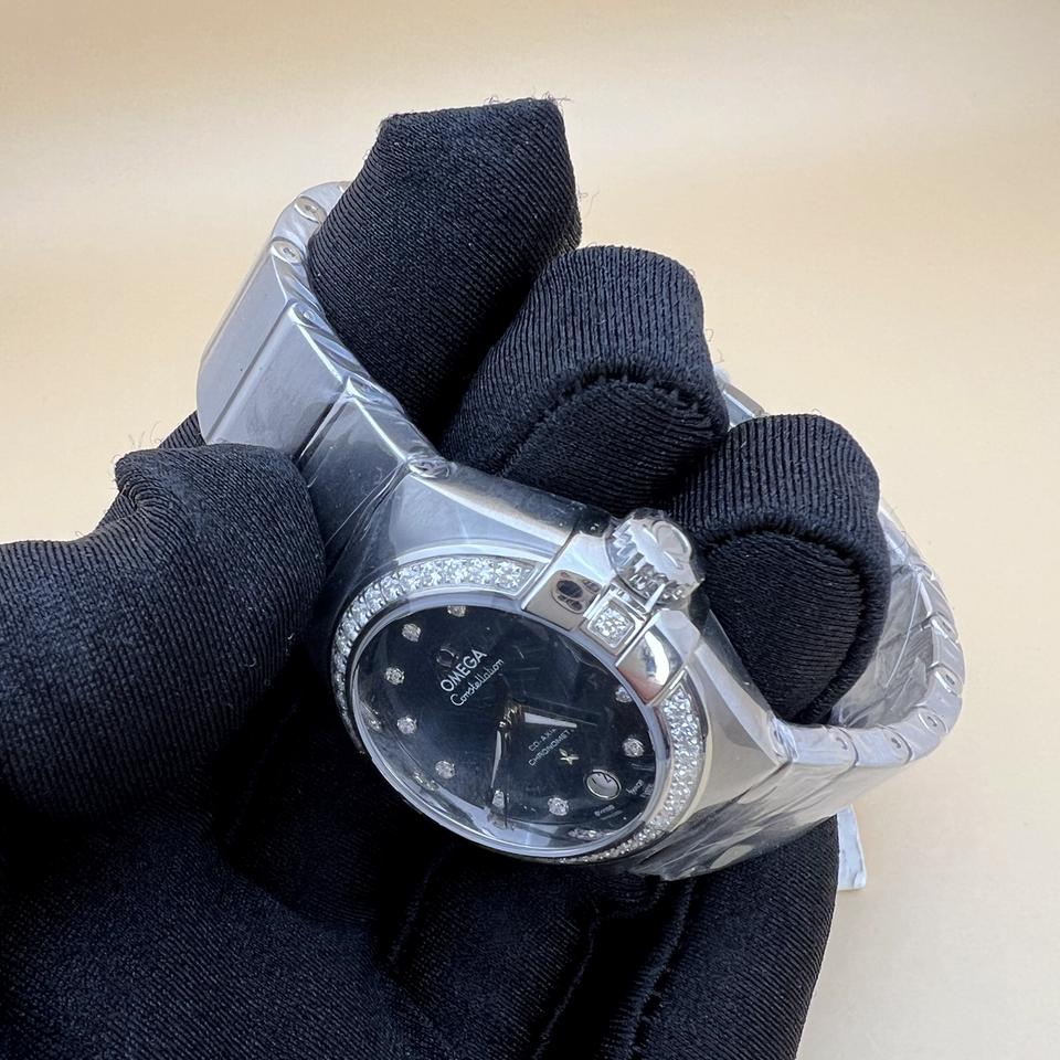 Omega Constellation Ladies CO‑AXIAL CHRONOMETER 27 MM ladies watch 123.15.27.20.53.001